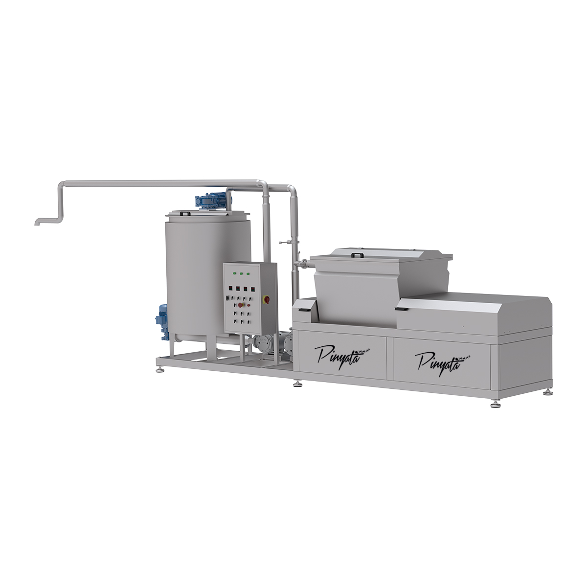 Pinyata Gıda Makinaları | Çikolata Üretim Hatları, Çikolata Kalıplama, Bar & Kek Gofret Hatları, Rice Cake, Soğutma Tüneli ve Endüstriyel Gıda Makineleri